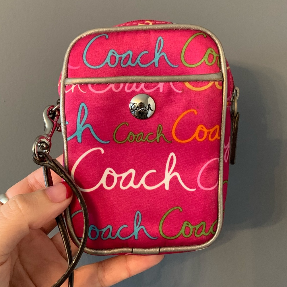 Coach Wristlet or Camera Bag